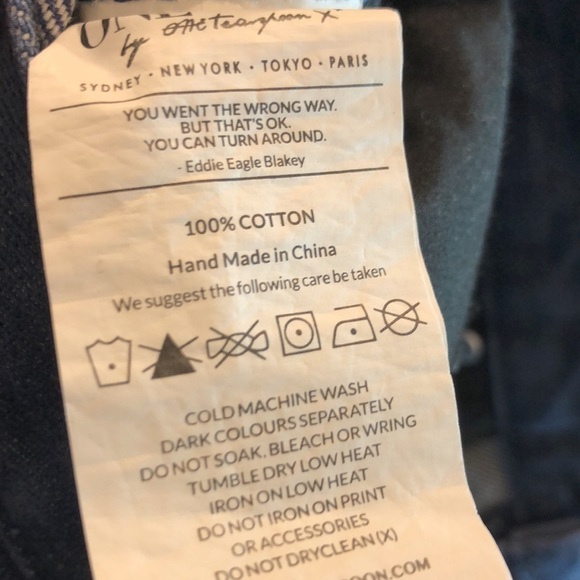 One xOne Teaspoon Multicolor Twisted Hem Shorts 29 - Picture 8 of 8